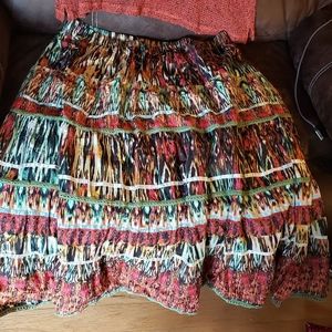 Bohemian style skirt